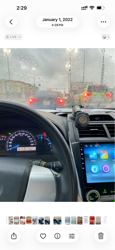 للبيع شاشه كامري ٢٠١٥ - 2