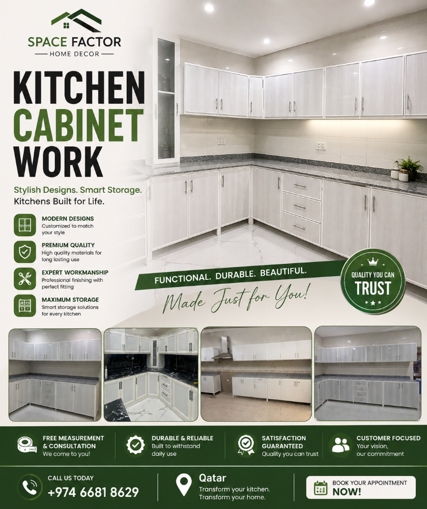 kitchen cabinet work service - 2