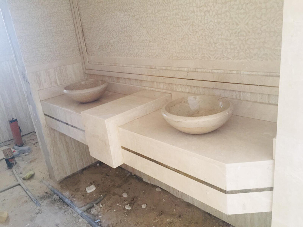 marble stairs,sinks,pillars, - 10