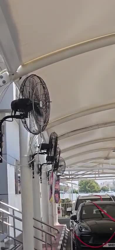 Outdoor Misting Cooling System - 2