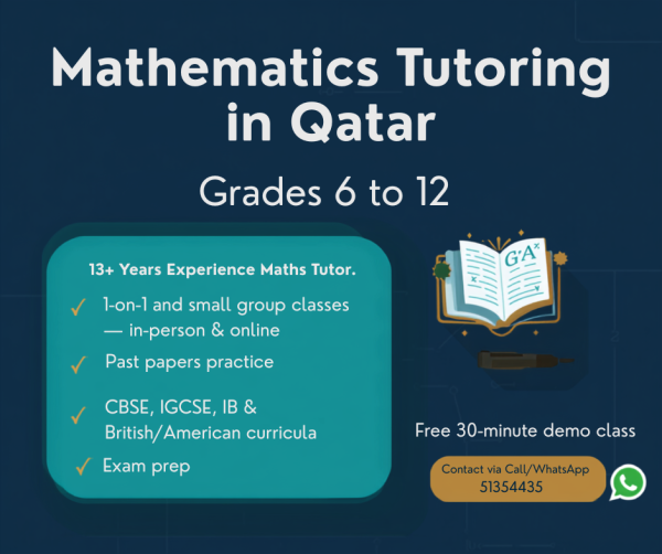 13+ Years Exp Maths Tutor - 1