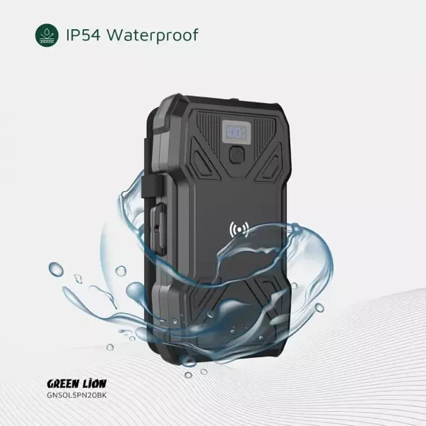 Green Lion Solar 5-Panel 20000mAh - 2
