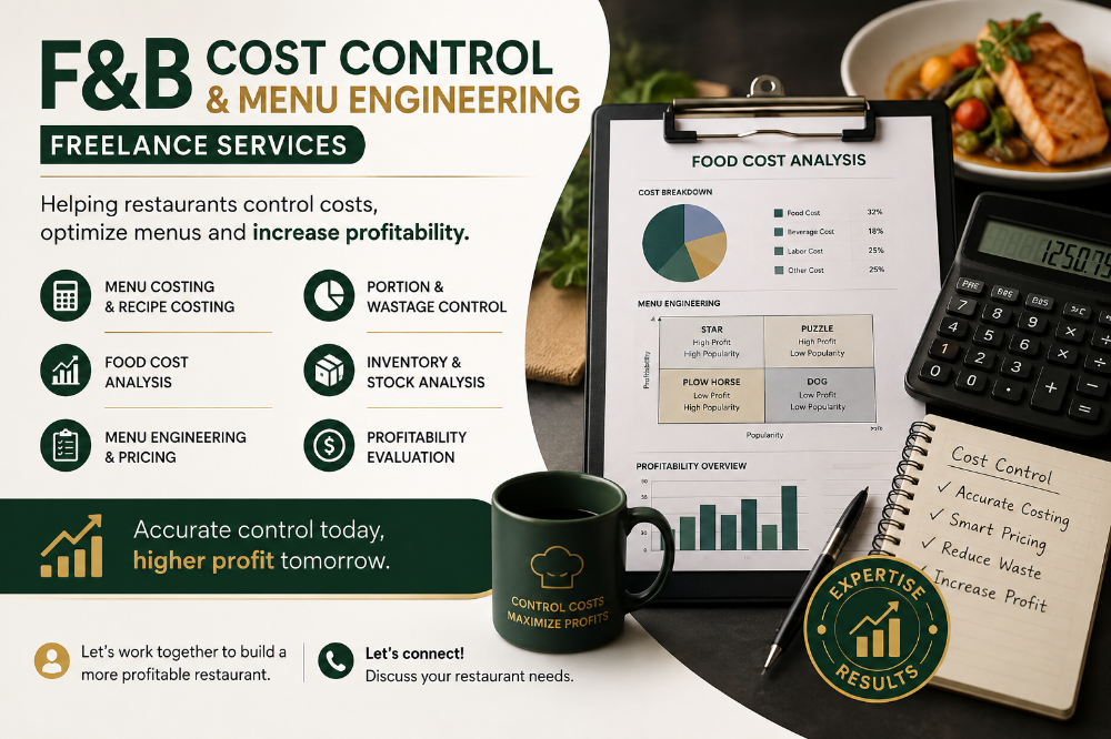 Cost Controller F & B - 1