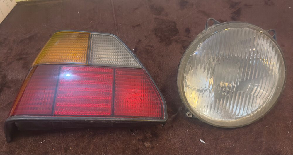 classic golf head and tail lights - 2