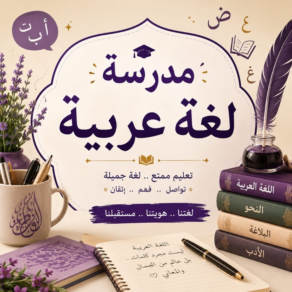 مدرسة لغة عربية - 1