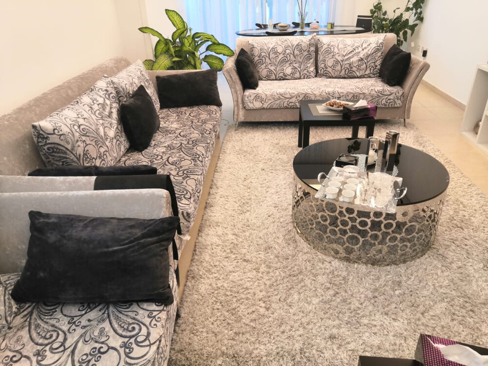 sofas for 7 people with the table - 1