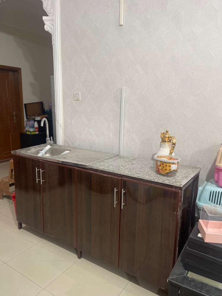 kitchen cabinet with sink - 5