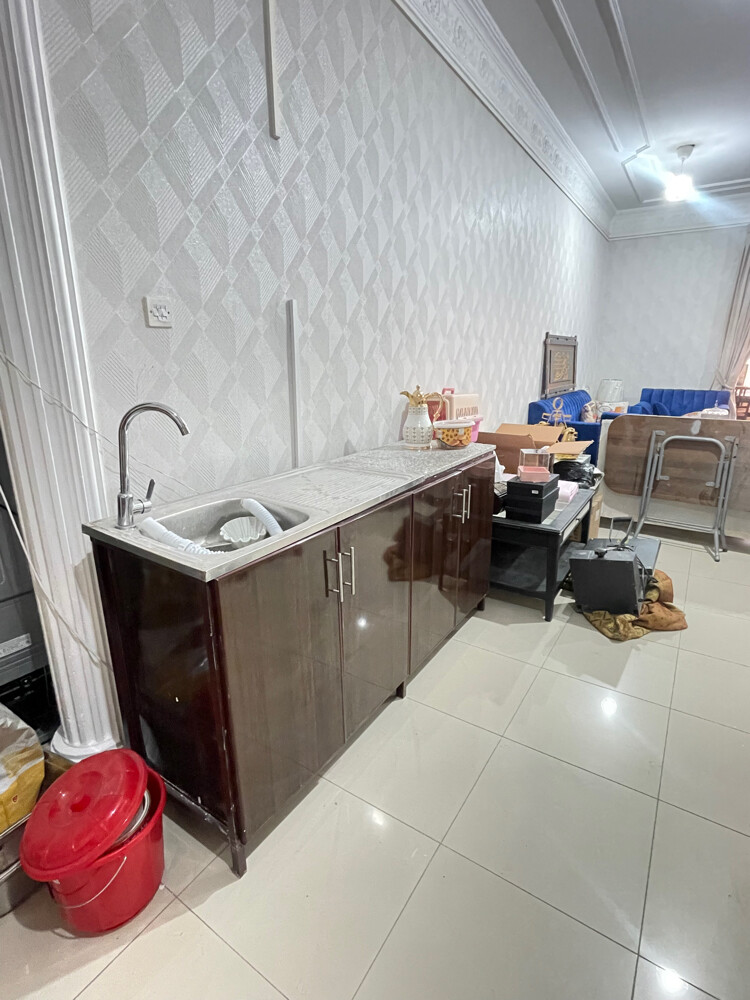 kitchen cabinet with sink - 2