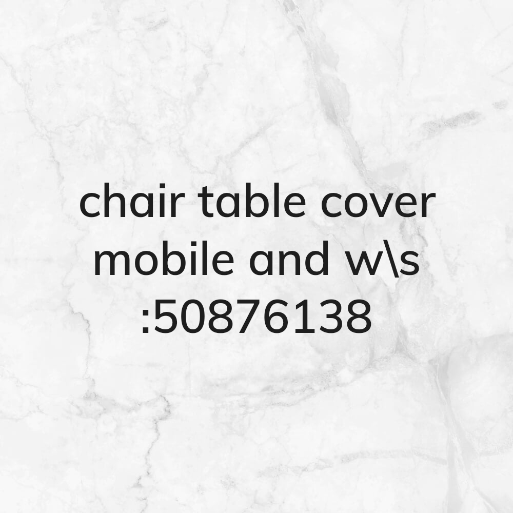chair cover - 2