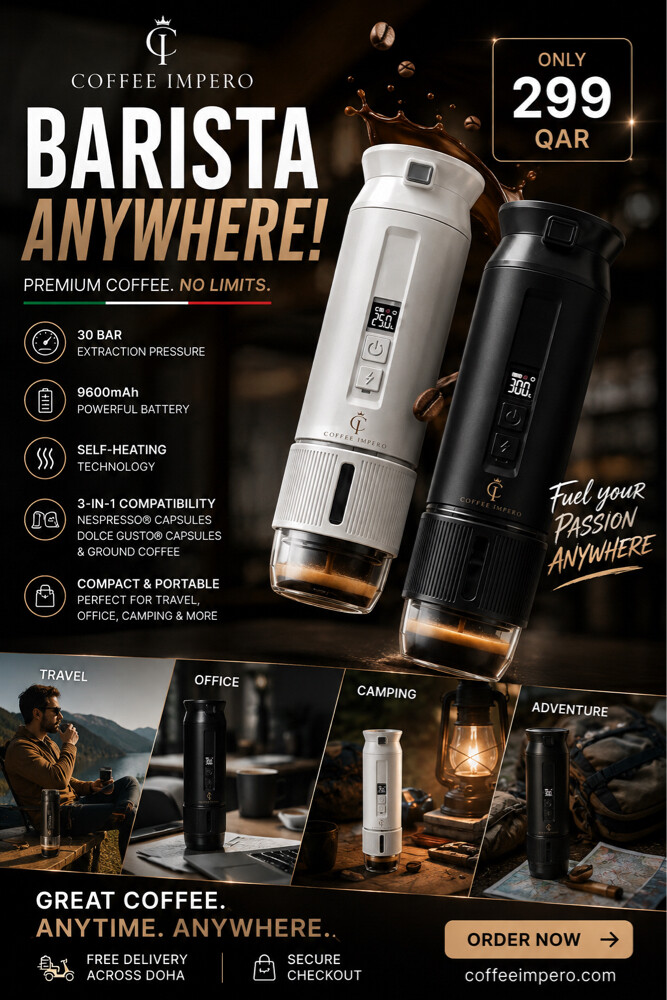 Portable Espresso Machine 3 in 1 - 1