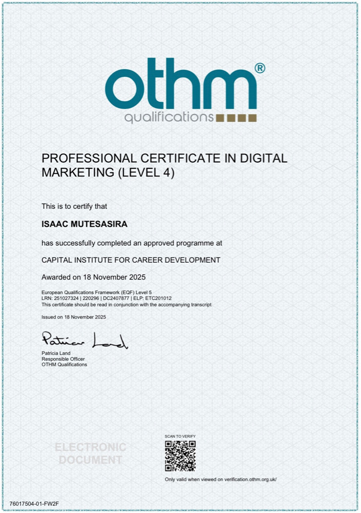 Digital Marker, Sales and Retail - 3