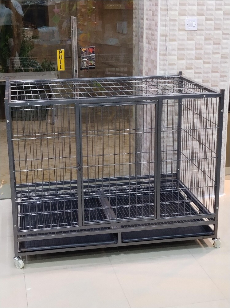 dog cage large size125 cm*80 cm*100 - 1