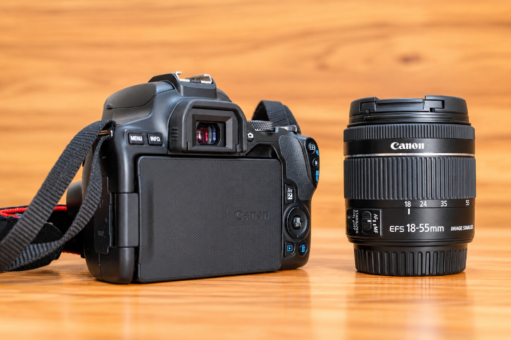canon 250d 4k camera only body - 1