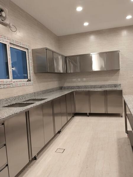 Custom made SS Kitchen Cabinets - 1