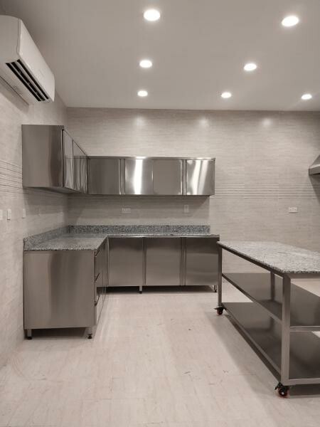 Custom made SS Kitchen Cabinets - 5