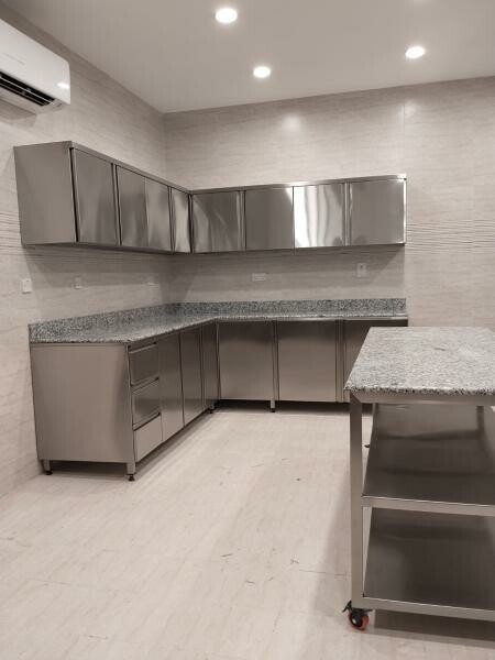 Custom made SS Kitchen Cabinets - 2