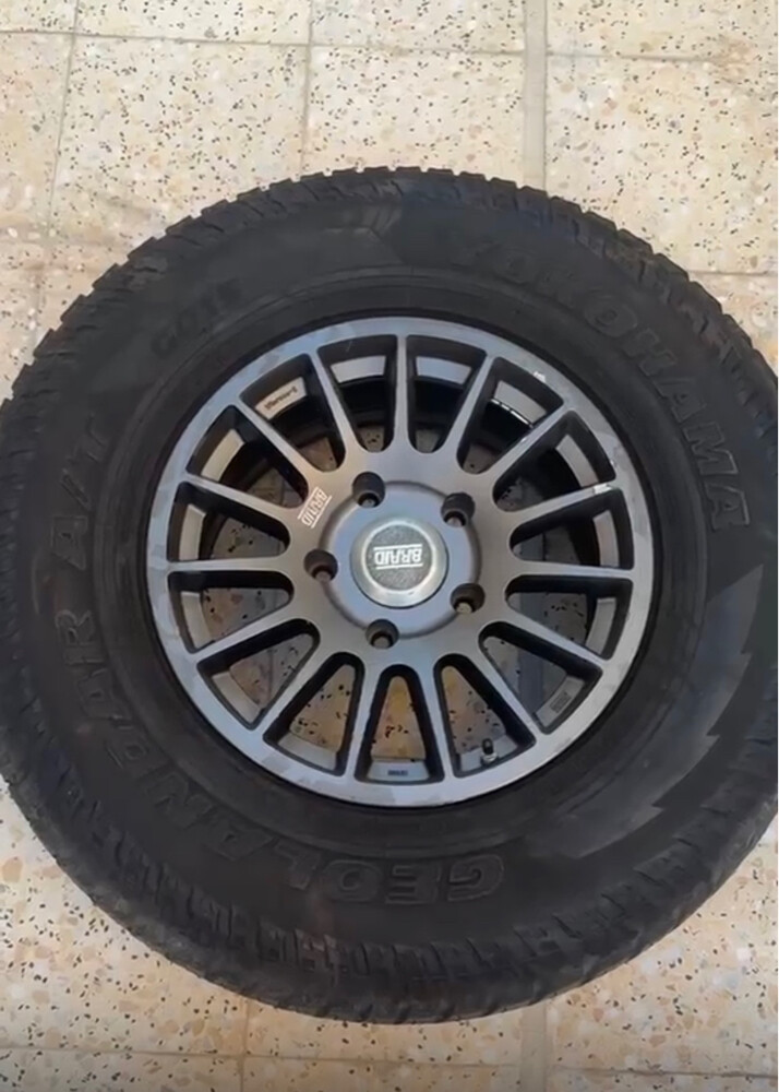 BRAID Wheels with Yokohama GEOLANDA - 1