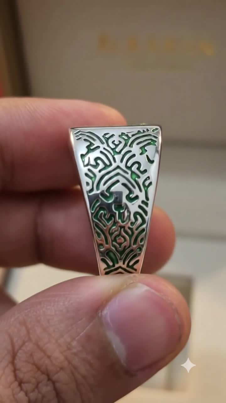 PROPHET MEHRAB RING FOR MEN SIZE 10 - 1
