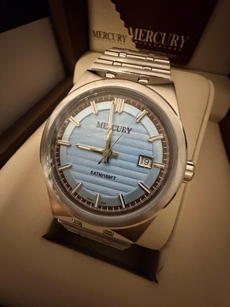 "Mercury Swiss Watch – Brand New, F - 3