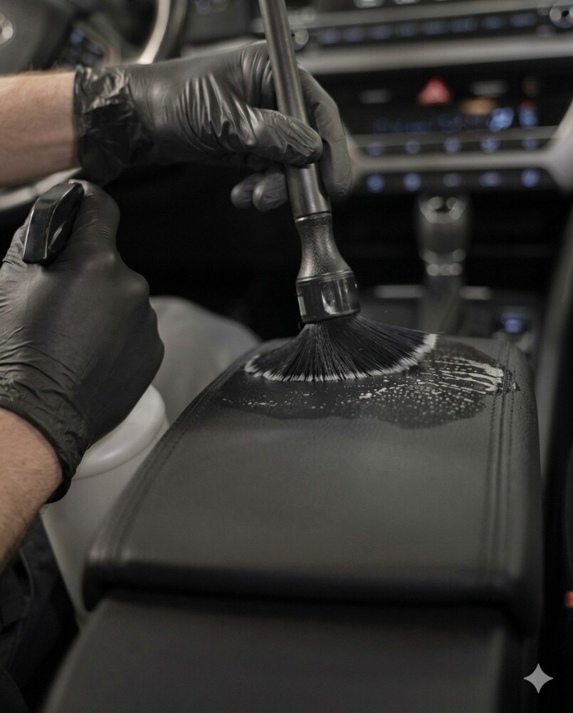 Car inside steam cleaning in doha - 2