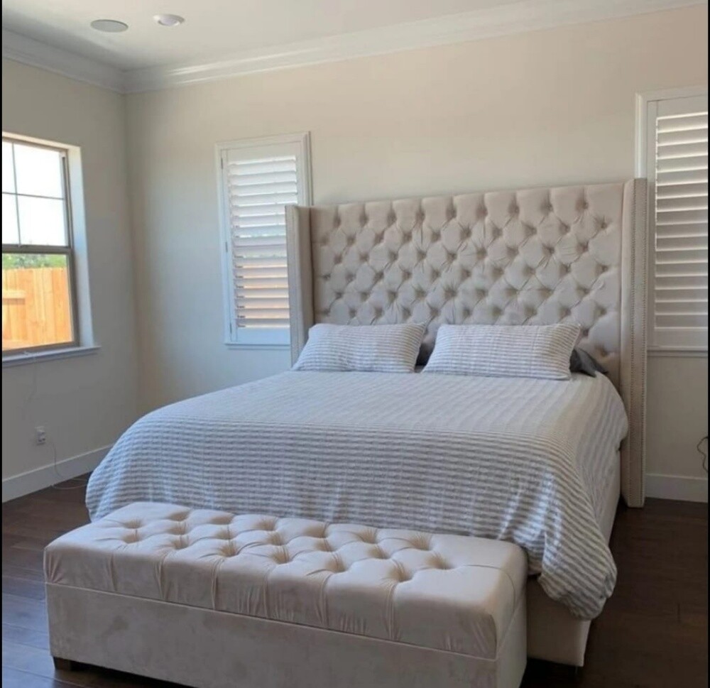 Bed for sale brand new only bed - 7