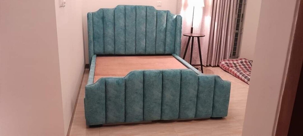 Bed for sale brand new only bed - 6