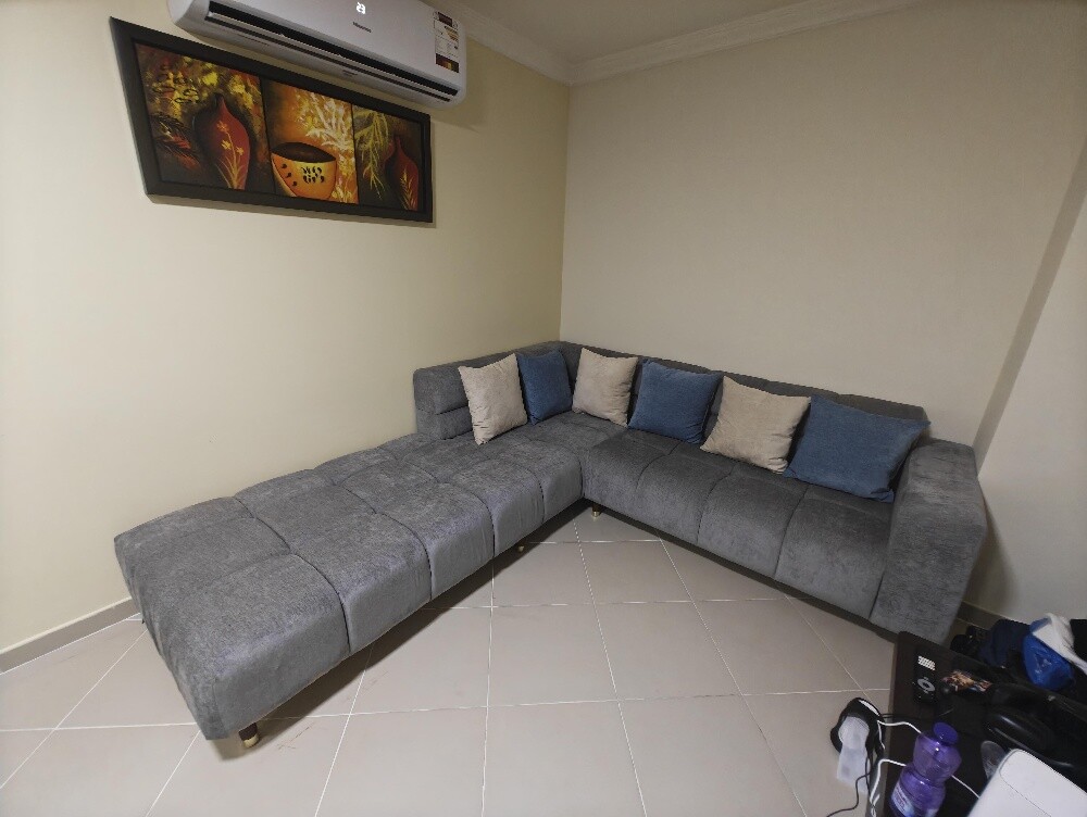 Brand New Sofa, Majlis, Curtains - 1