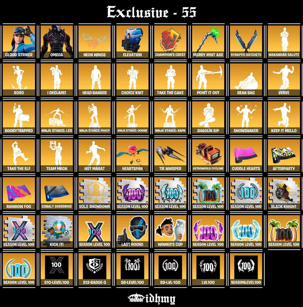 حساب فورت نايت - 5