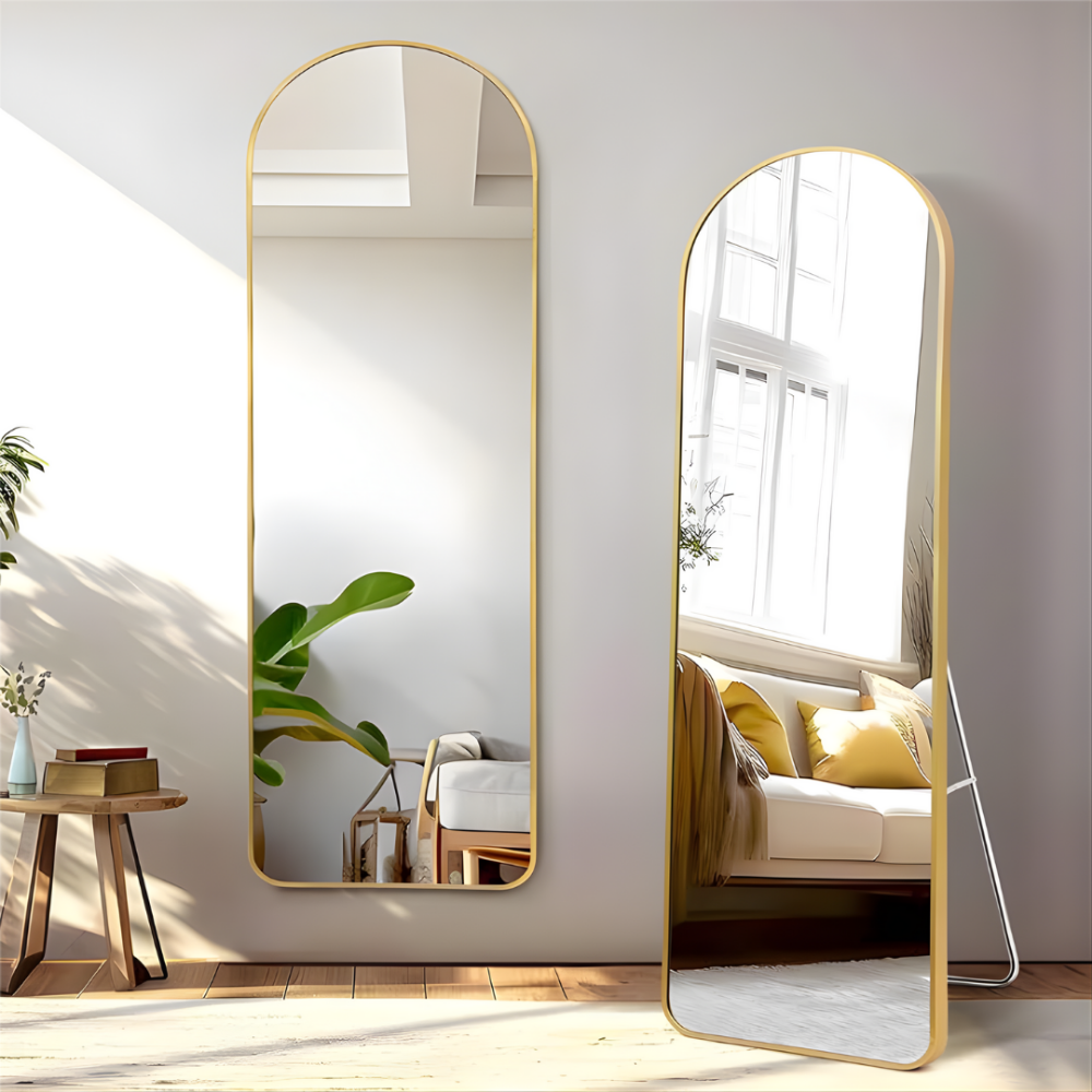 Full Length Arched Standing Mirror - 2