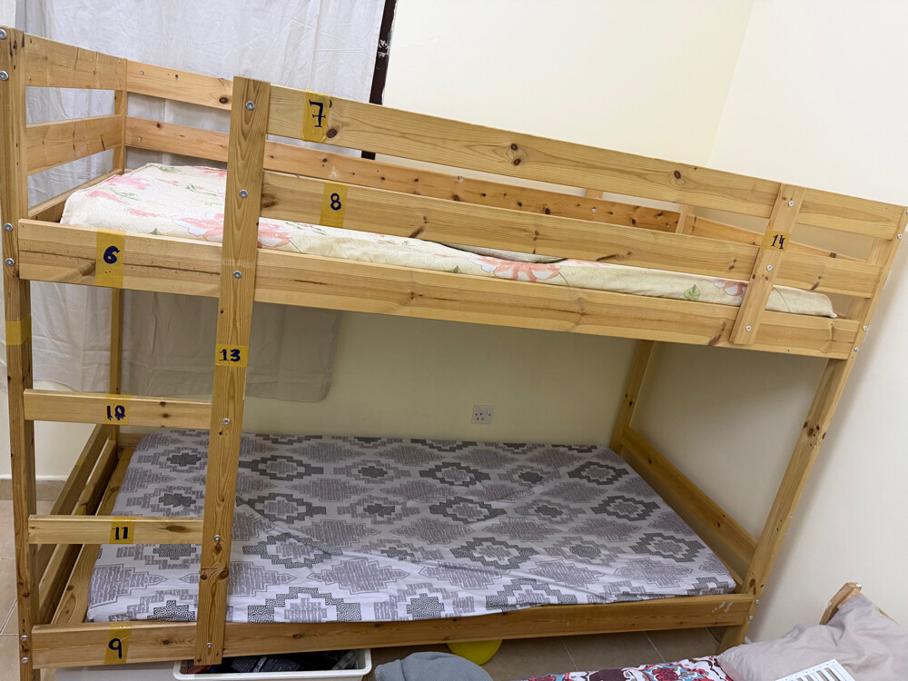 Bunk bed + 2 mattresses, very good  - 5