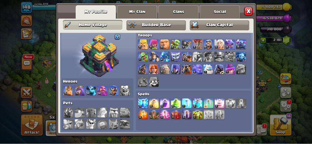 clash of clans  account for sell  - 3