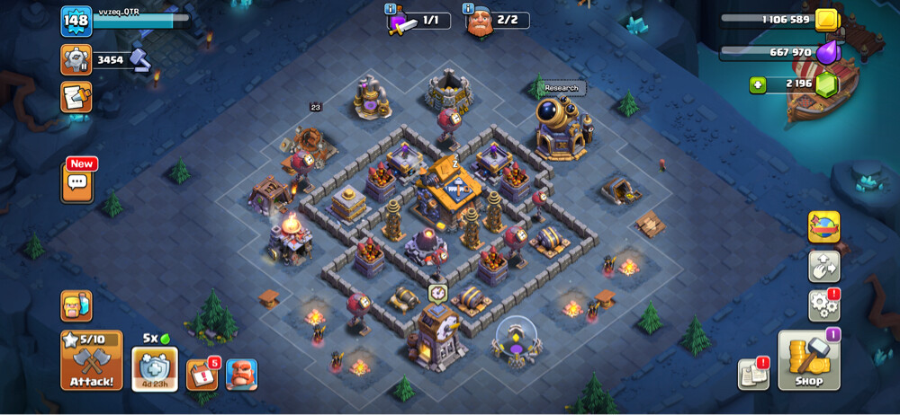 clash of clans  account for sell  - 2