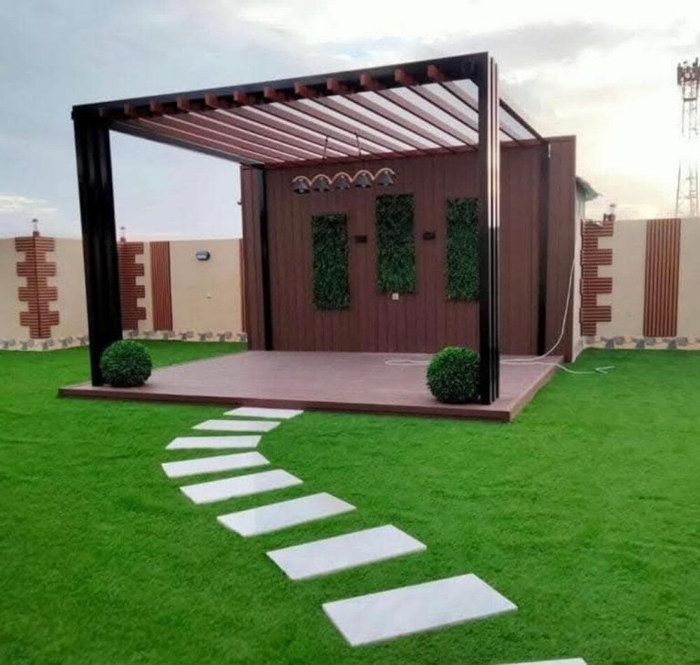 العشب الصناعي والاند سكيب والحجر - 27