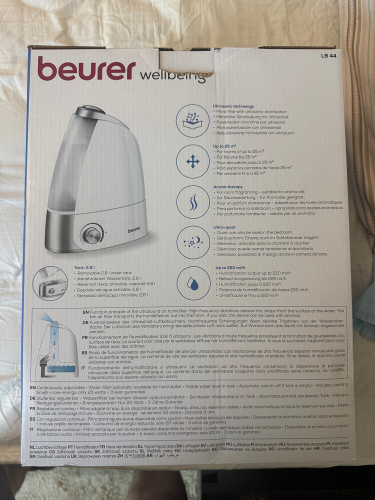 Beurer humidifier - 2