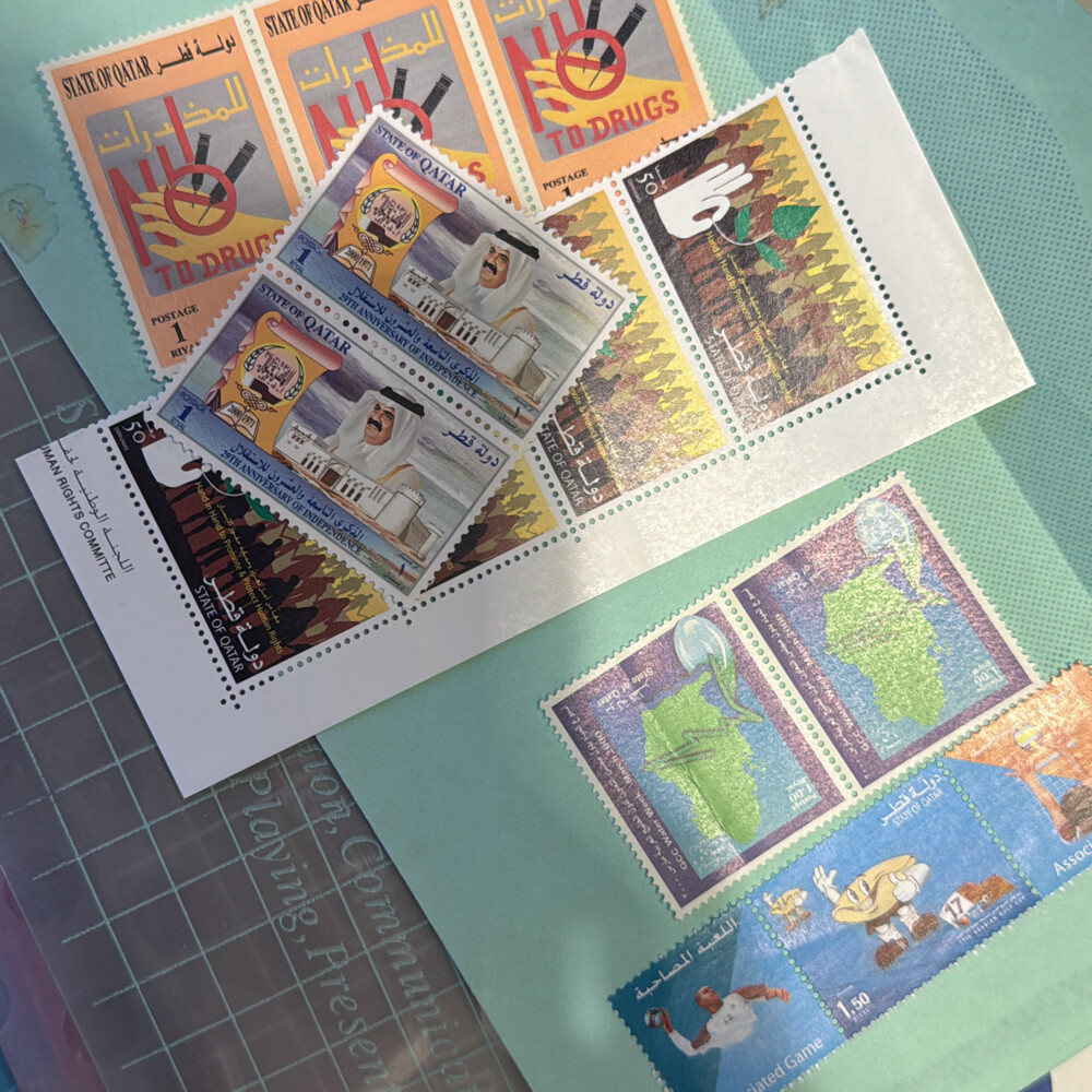 Banknotes , coins and stamps   - 19