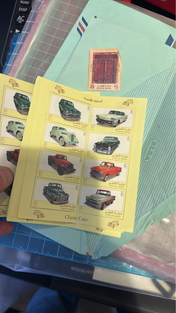 Banknotes , coins and stamps   - 13
