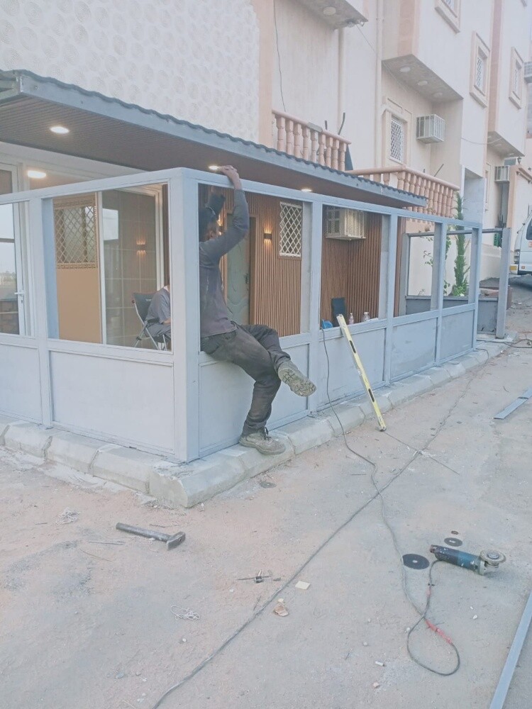 نقوم بجميع اعمال الحدادةتركيب مظل - 3