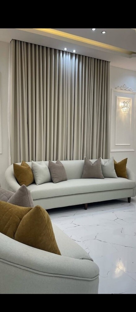 Sofa , curtain - 1