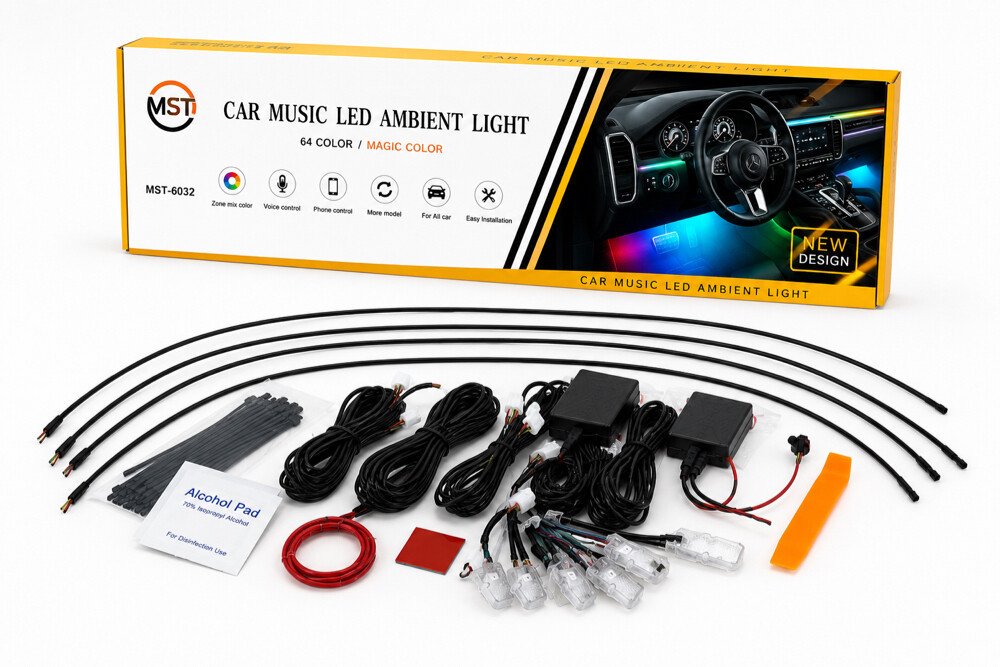 MST Car Music LED Ambient Light – M - 1