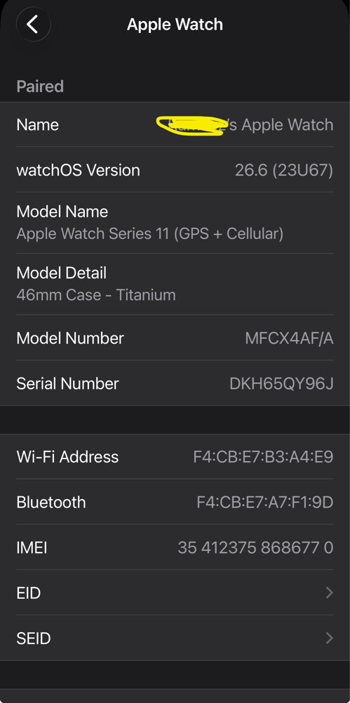 Series 11 46mm Titanium Stainless  - 2
