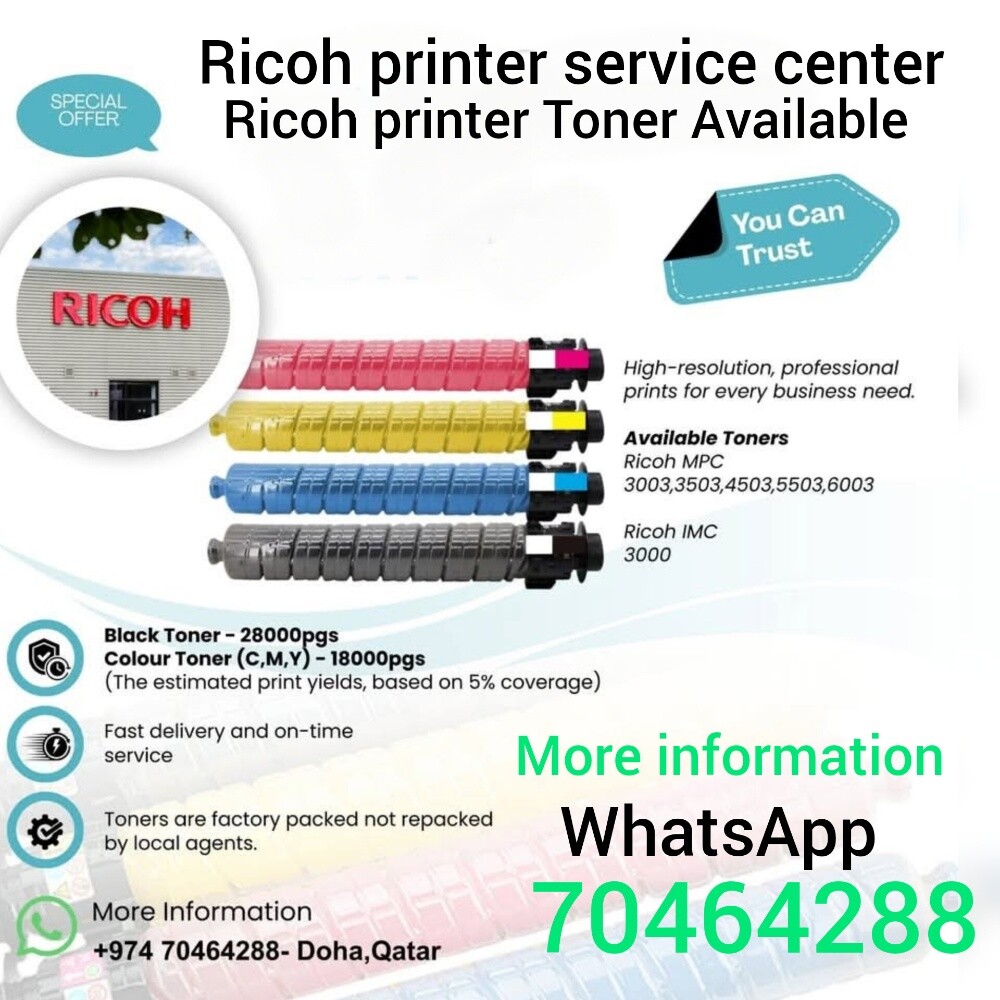 Ricoh printer Toner sale 70464288 - 1