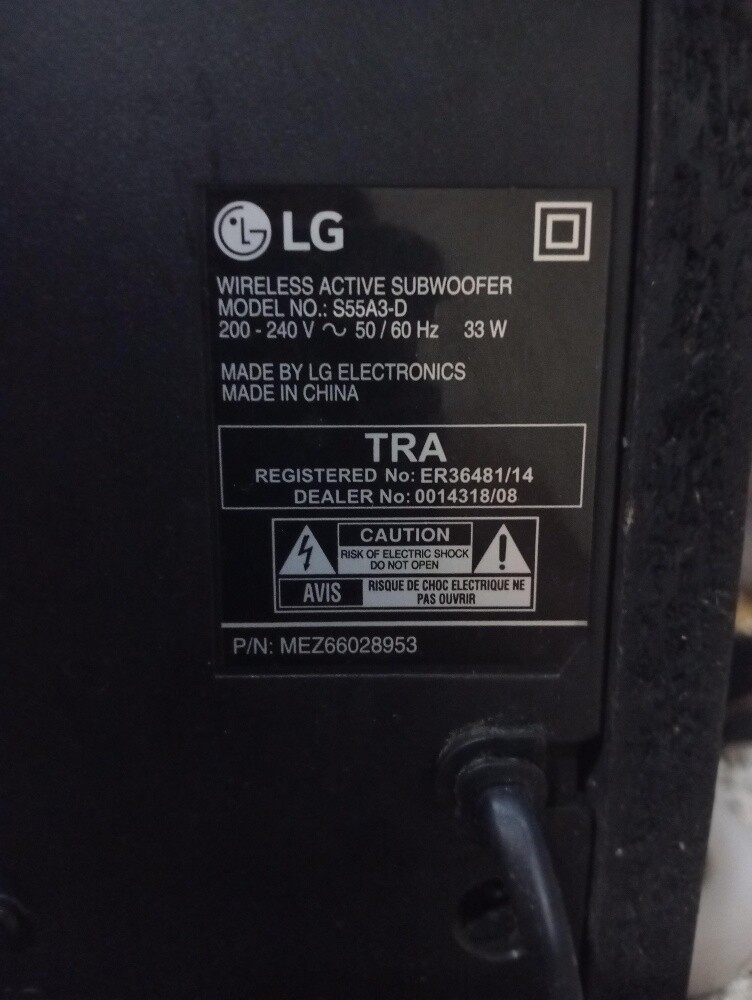 LG subwoofer sound - 4