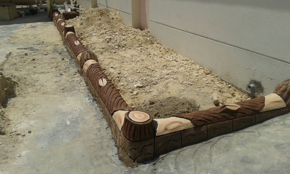 عمل جذوع وتحديد الحدائق - 3
