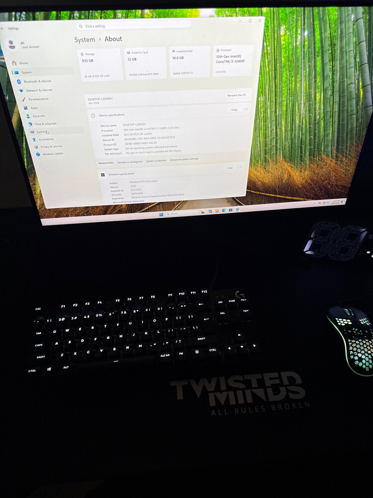 full gaming setup - 6