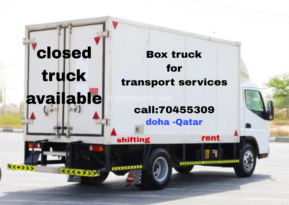 transport services. closed truck - 1