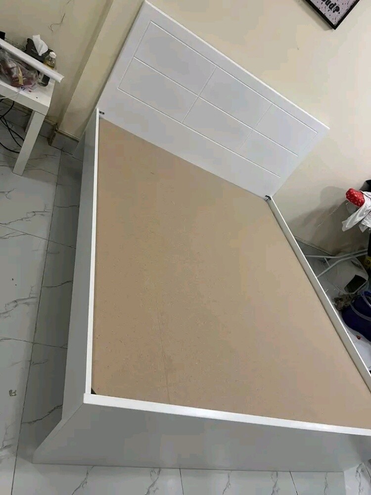 new wooden bed available - 12