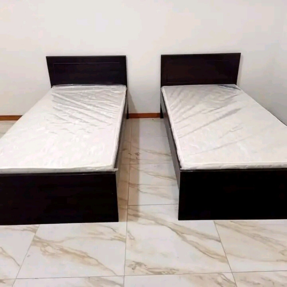 new wooden bed available - 11