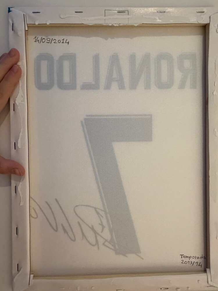 Original Signed Ronaldo Poster  - 6