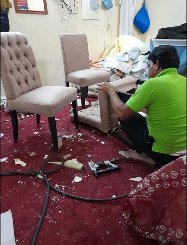 تفصيل وتنجيد مفروشات تنجيد كنب وك - 2