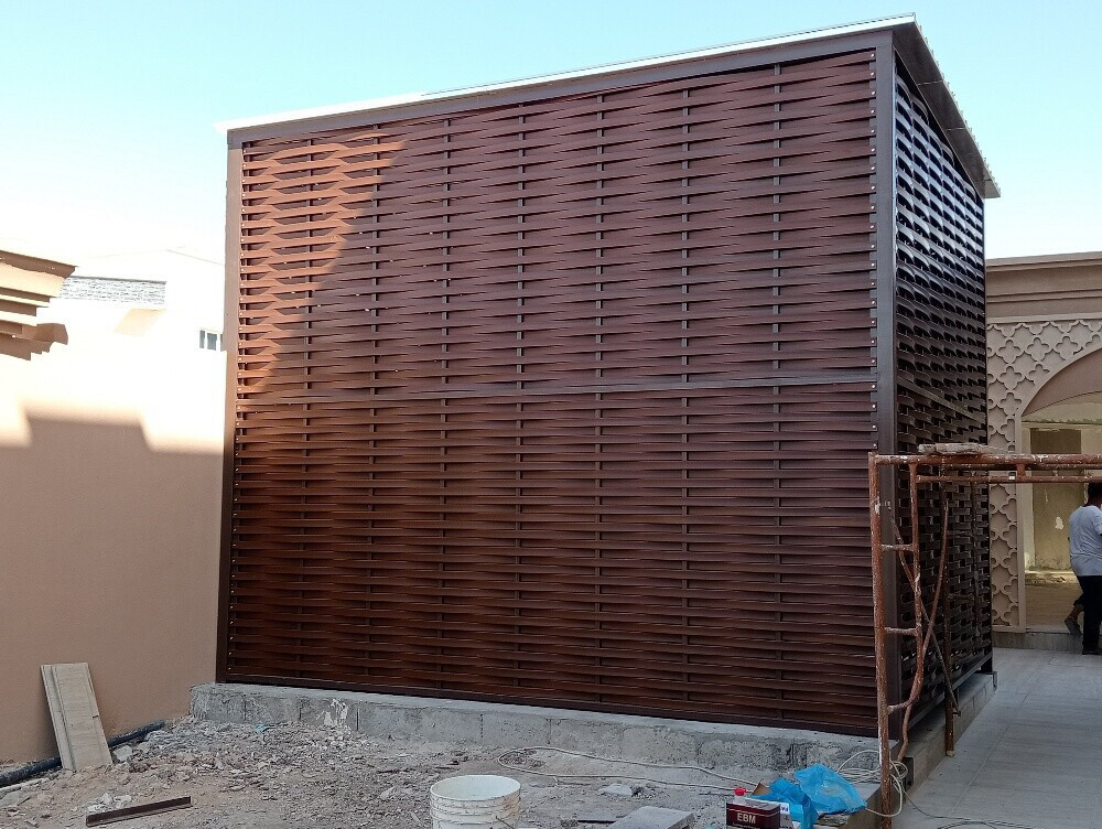 luxurious parking shade,metal work - 8